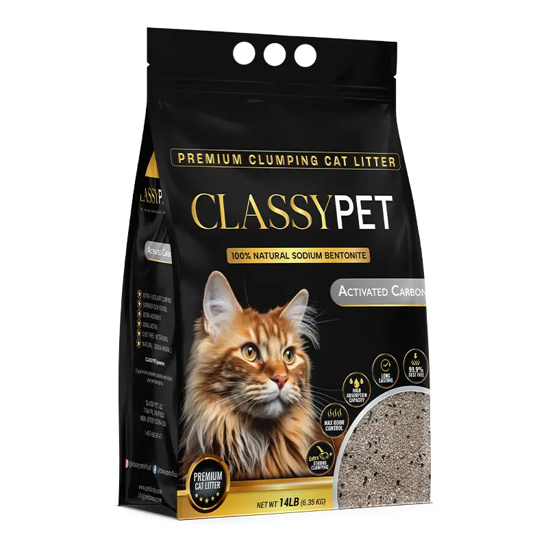 Activated Carbon Scent Cat Litter